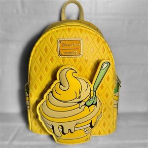 New Disney Eats Pineapple Swirl Loungefly Backpack